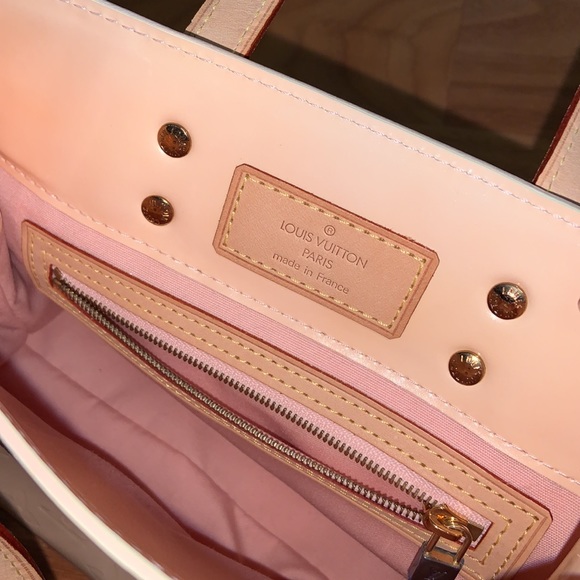 NWOT Authentic Louis Vuitton Vernis Reade Marshmallow Handbag - Picture 12 of 15